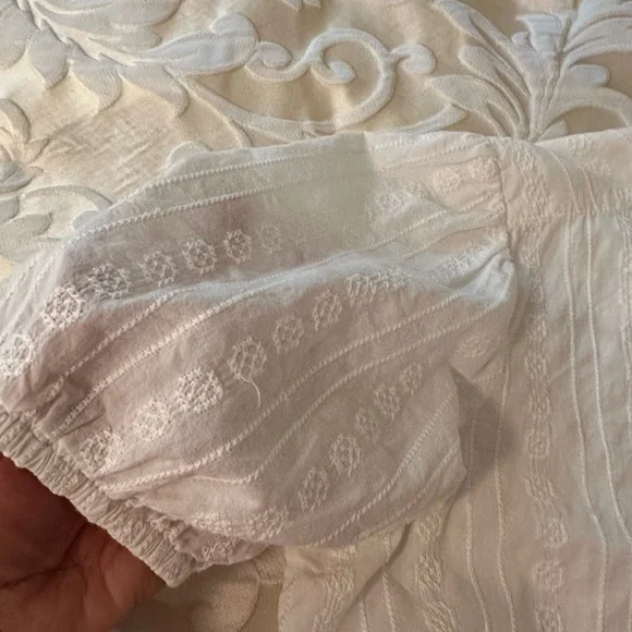 4OUR DREAMERS White Cotton Shirt US XL🌸 - Picture 8 of 10